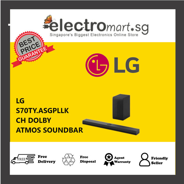 LG S70TY.ASGPLLK CH DOLBY ATMOS SOUNDBAR