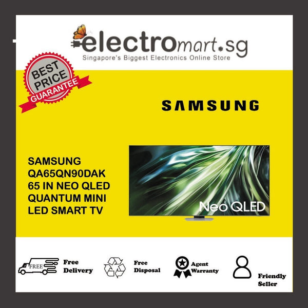 SAMSUNG QA65QN90DAK 65 IN NEO QLED  QUANTUM MINI  LED SMART TV