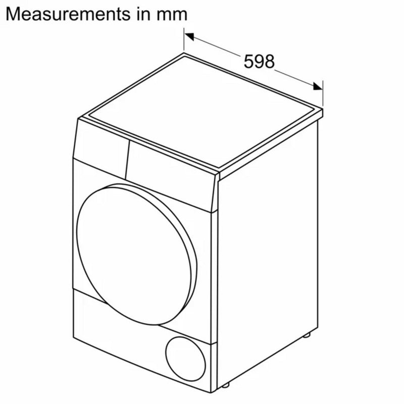 BOSCH WTH83028SG HEAT PUMP DRYER