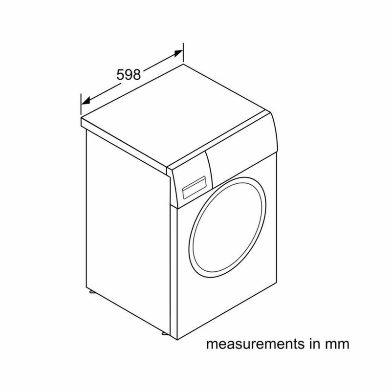 BOSCH WGA14400SG Series 4 Washing machine, front loader 9 kg 1400 rpm