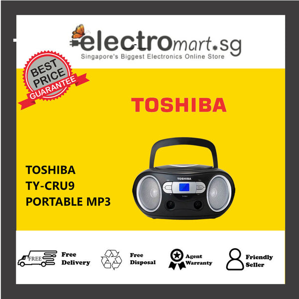 TOSHIBA TY-CRU9 PORTABLE MP3 CD PLAYER