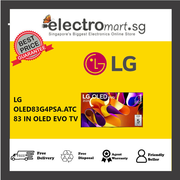 LG OLED83G4PSA.ATC 83 IN OLED EVO TV