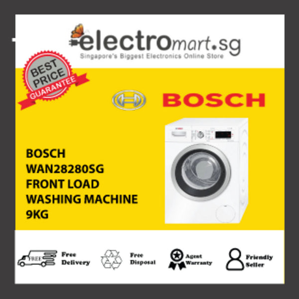 BOSCH WAN28280SG Washing machine, front loader 9 kg 1400 rpm