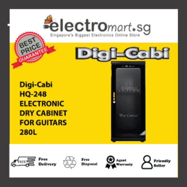 DIGI-CABI HQ-248 280L Electronic Dry Cabinet For Guitars