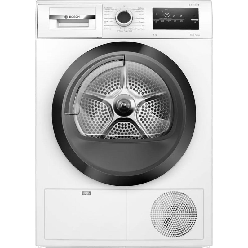 BOSCH WTH85008SG Series 4 Heat pump tumble dryer 8 kg