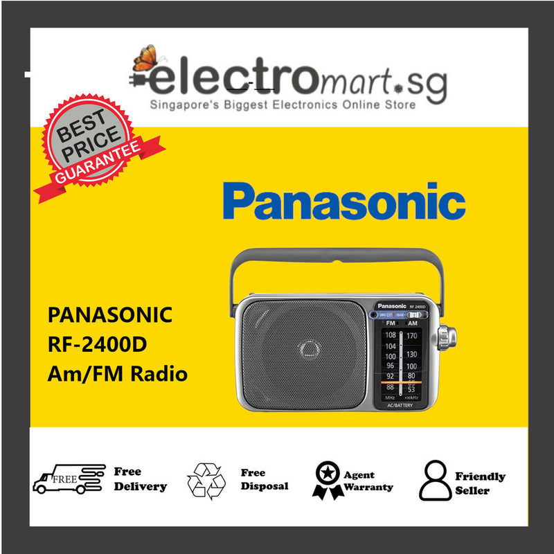 PANASONIC RF-2400D Am/FM Radio