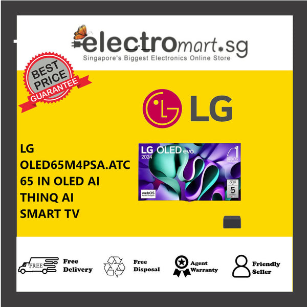 LG OLED65M4PSA.ATC 65 IN OLED AI THINQ AI SMART TV