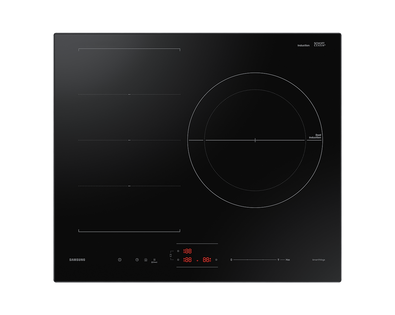 SAMSUNG NZ63B5056AK/SP Induction Hob  with Single  Flex Zone 60cm