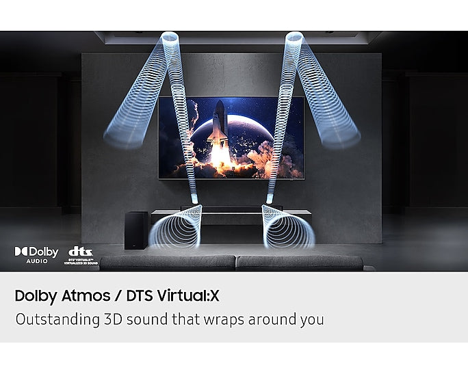 SAMSUNG HW-Q600F/XS Q-Series Soundbar 3.1.2ch Subwoofer