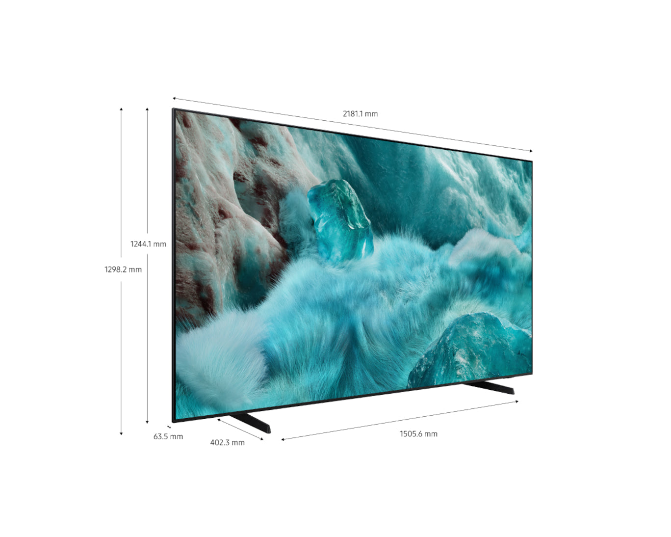 SAMSUNG QA98Q7FAAK QLED 4K Samsung Vision AI Smart TV