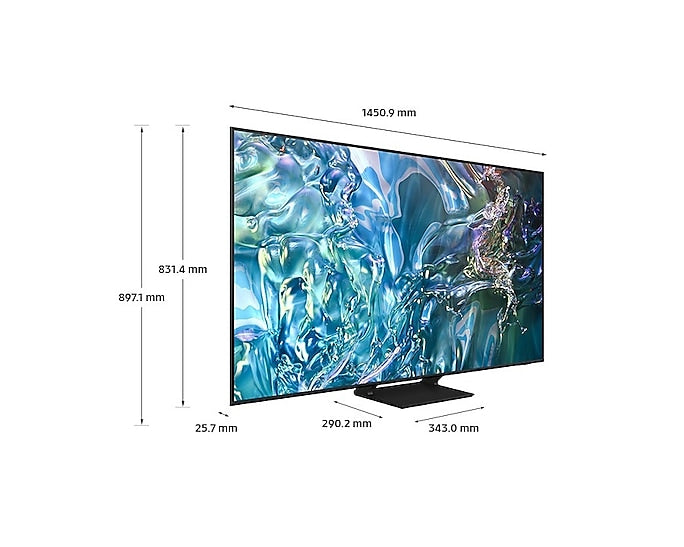 SAMSUNG QA65Q60DAK 65 IN QLED 4K  QUANTUM DOT  TECHNOLOGY  SMART TV