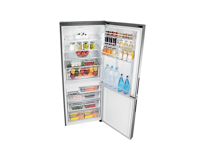 SAMSUNG RL4354RBAS8/SS Bottom Mount Freezer  Refrigerator 435L