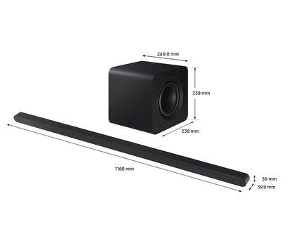 Samsung HW-S800D/XS Ultra Slim Soundbar 3.1.2ch Sub Woofer