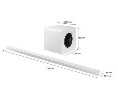 SAMSUNG HW-S801D/XS Ultra Slim Soundbar 3.1.2ch Sub Woofer