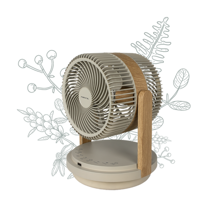 MISTRAL MHV812R2-G Double Blade DC High Velocity Fan with Remote 8”