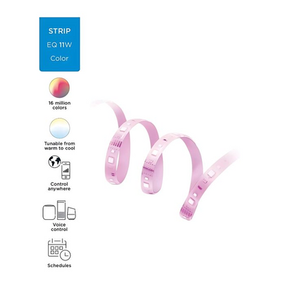 WiZ LED STRIP 1M 800LM EXT UP TO 10M COLOR