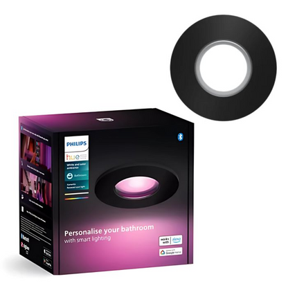 PHILIPS Xamento Hue Recessed black 1x4.2W
