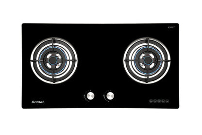 BRANDT TG2282BBP/BBL (Battery Ignition) 2 Burners Gas Hob 80cm