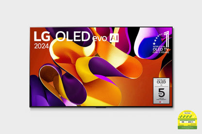 LG OLED55G4 OLED evo AI G4 4K Smart TV 55inch