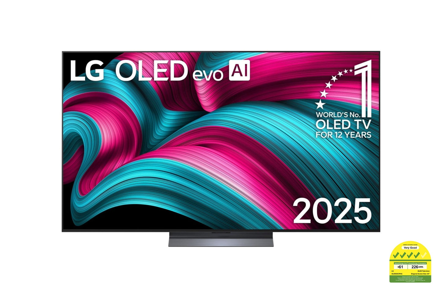LG OLED65C5PSA OLED evo AI TV C5 144Hz Gaming Mode* Dolby Vision & HDR10 4K UHD 65inc
