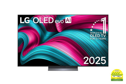 LG OLED65C5PSA OLED evo AI TV C5 144Hz Gaming Mode* Dolby Vision & HDR10 4K UHD 65inc