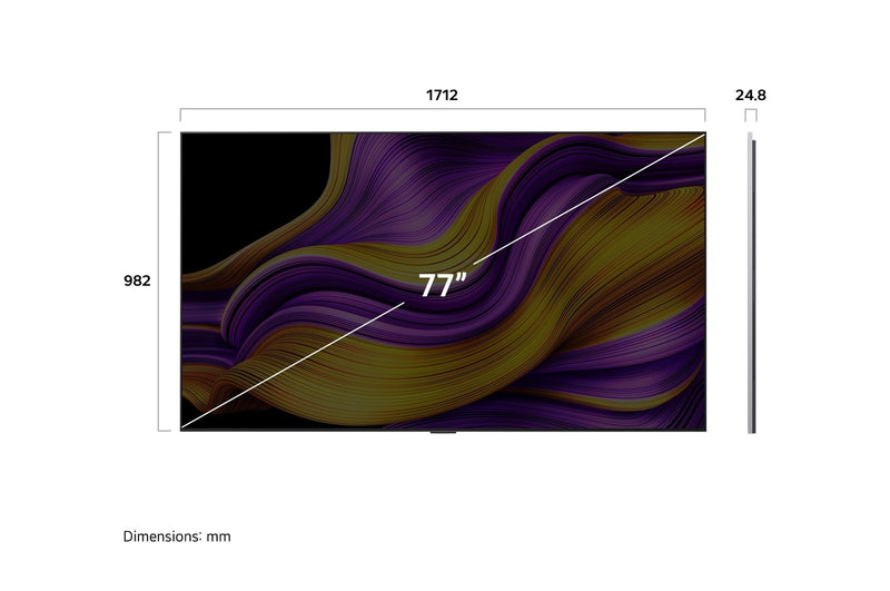 LG OLED77G5PSA OLED evo AI G5 4K Smart TV