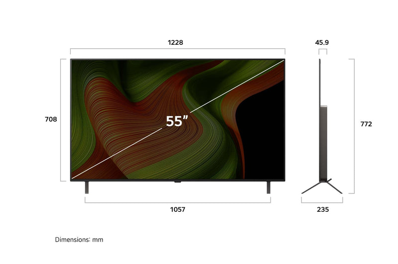 LG OLED55B5PSA OLED AI TV B5 120Hz Dolby Vision & HDR10 4K UHD