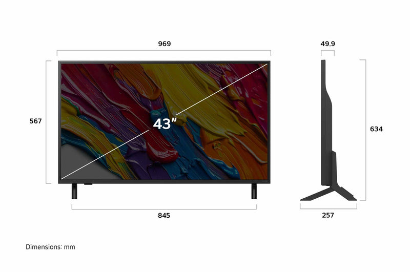 LG 43QNED82ASA QNED AI QNED82 4k Smart TV