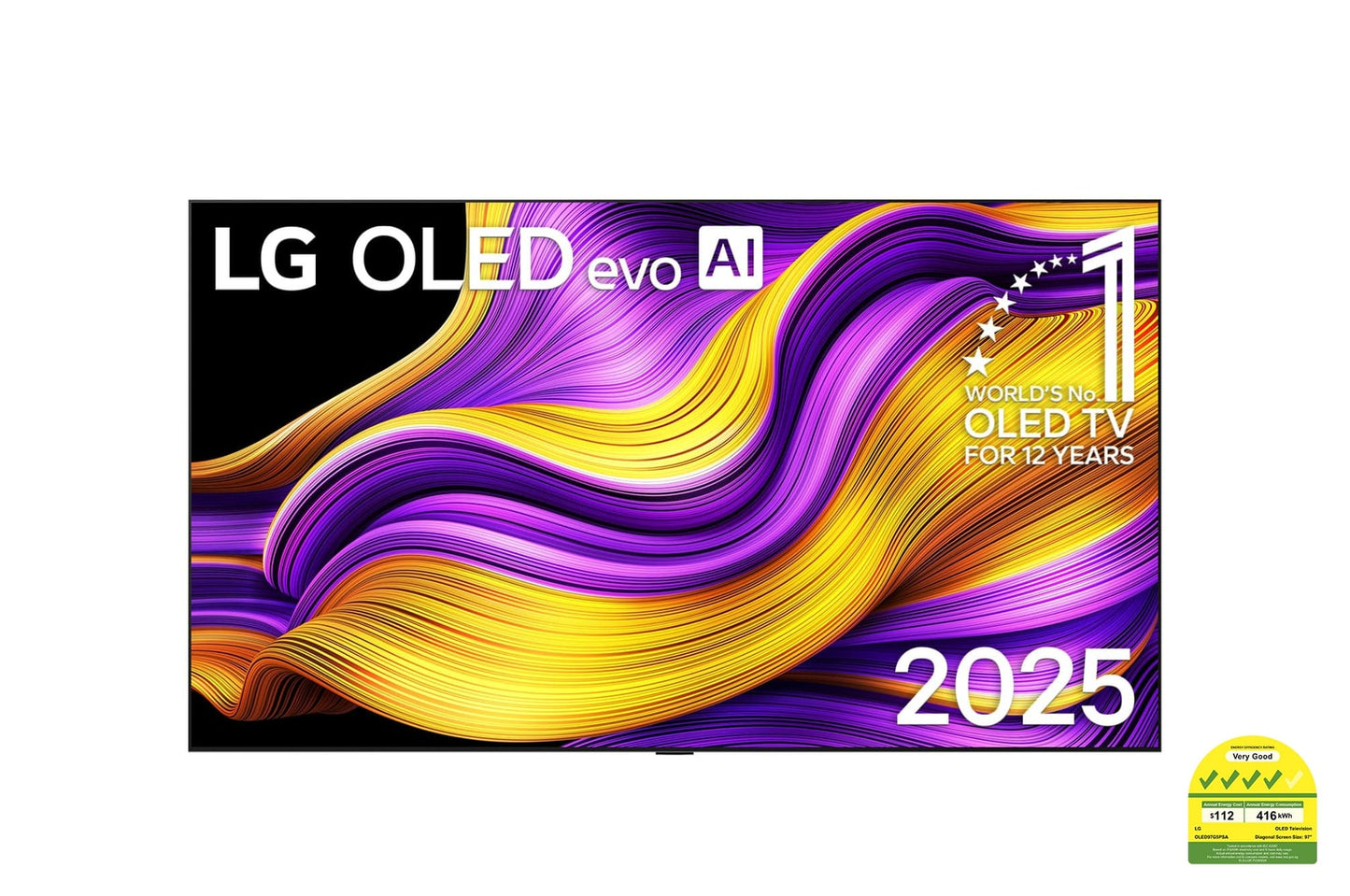LG OLED97G5PSA OLED evo AI G5 4K Smart TV 97inch