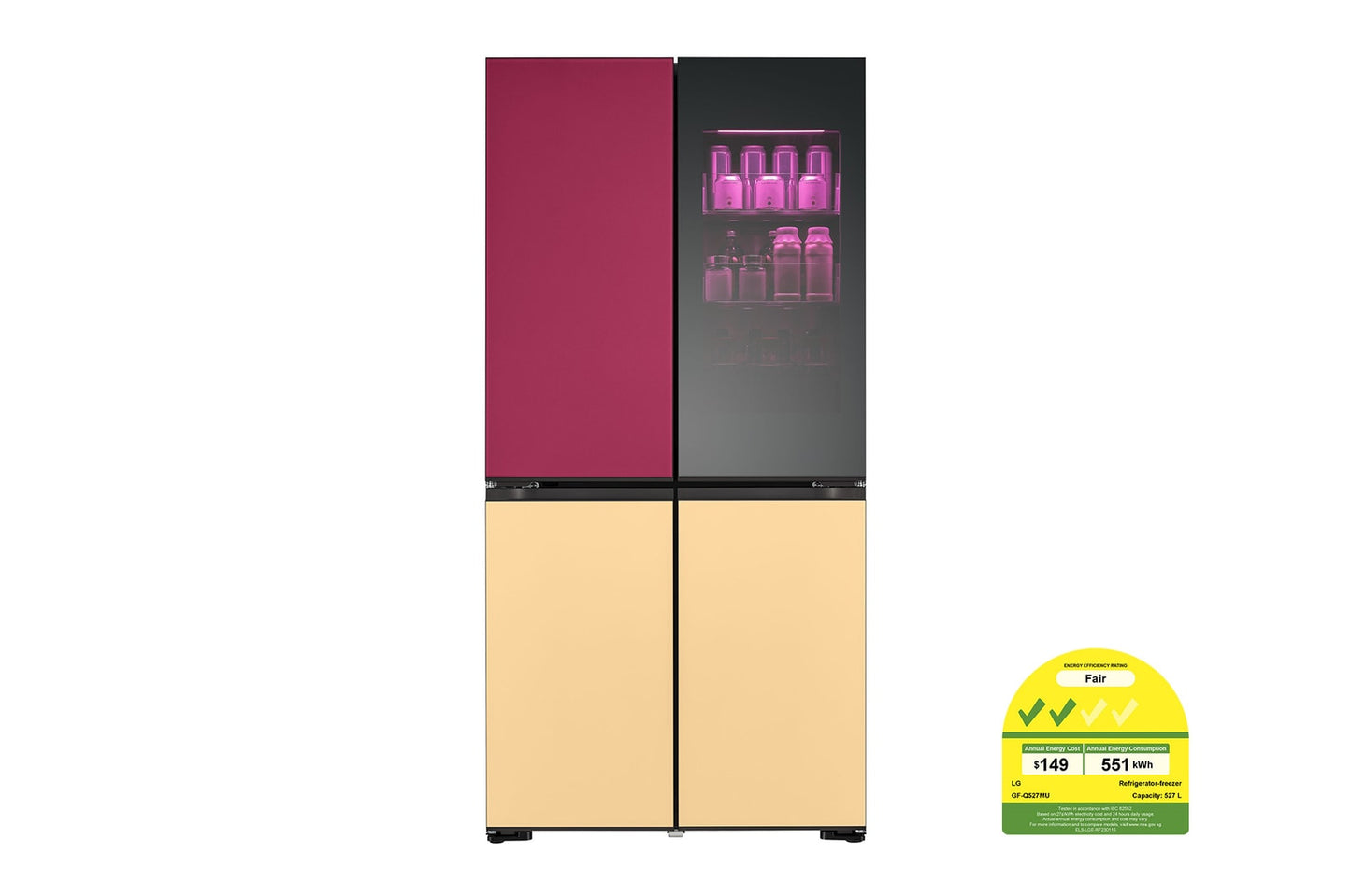 LG GF-Q527MU  French Door Refrigerator 527L