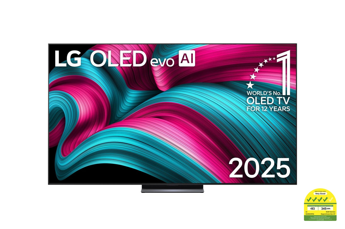 LG OLED83C5PSA OLED evo AI TV C5 144Hz Gaming Mode* Dolby Vision & HDR10 4K UHD 83inc