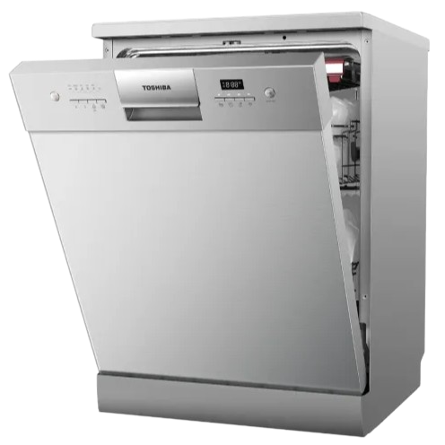 TOSHIBA DW-14F7(SS)-SG Freestanding Dishwasher