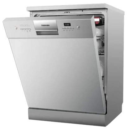 TOSHIBA DW-14F7(SS)-SG Freestanding Dishwasher