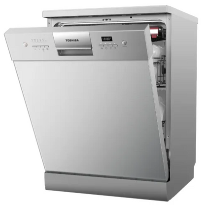 TOSHIBA DW-14F7(SS)-SG Freestanding Dishwasher