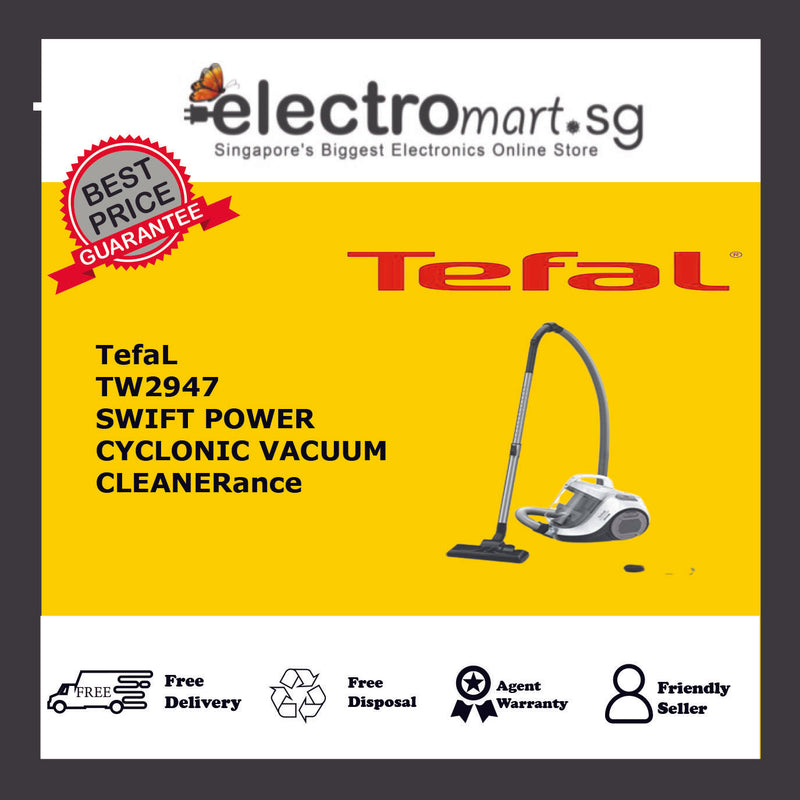 TEFAL TW2947 SWIFT POWER CYCLONIC VACUUM CLEANER