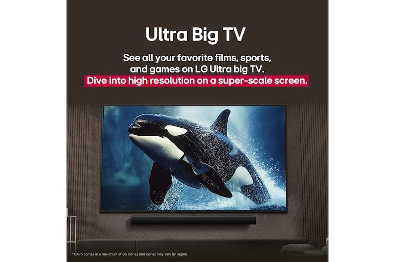 LG 65UA8055PSA 4K UHD AI TV UA80 HDR10 65inch