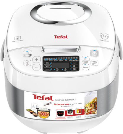 TEFAL RK7501 Delirice Compact Fuzzy Logic Spherical Rice Cooker (1L)
