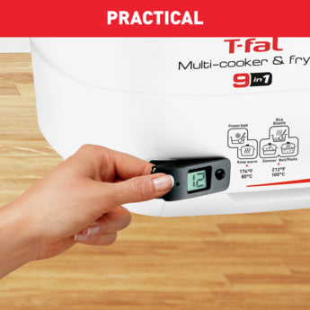 TEFAL FR4950 Versalio Deluxe 9-in-1 Multi-Cooker & Deep Fryer