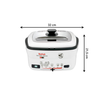 TEFAL FR4950 Versalio Deluxe 9-in-1 Multi-Cooker & Deep Fryer