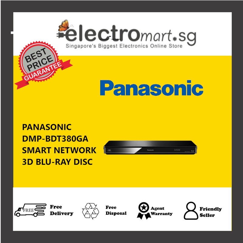 PANASONIC DMP-BDT380GA Smart Network 3D Blu-ray Disc