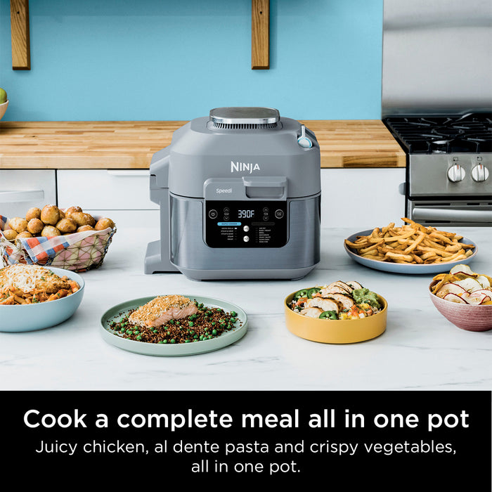 SharkNinja ON401SM 10-in-1 Rapid Cooker & Air Fryer