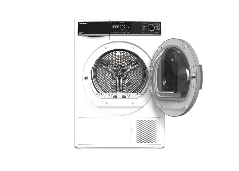 Sharp 9kg Heat Pump Dryer (White) KD-HD9S7GW-W