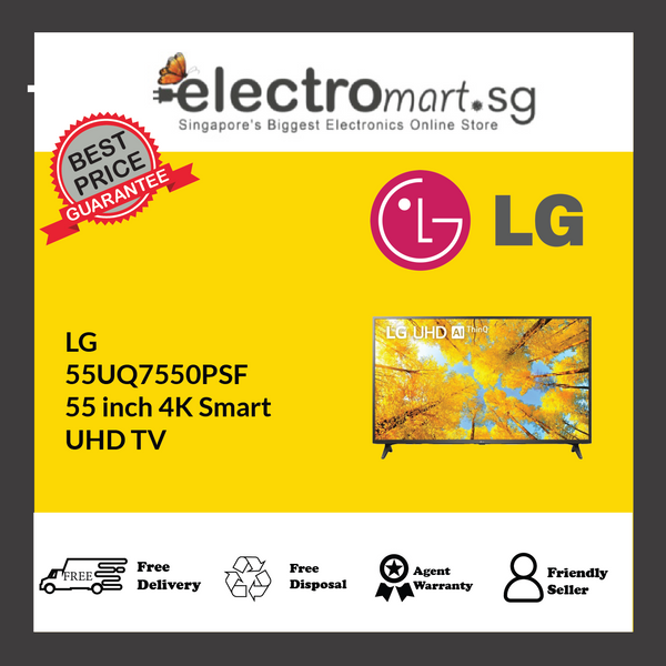 LG  55UQ7550PSF 55 inch 4K Smart  UHD TV