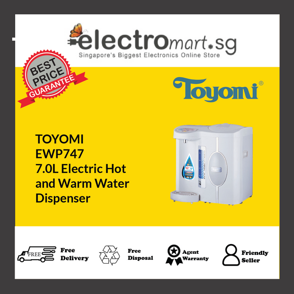 TOYOMI EWP747 7.0L Electric Hot  and Warm Water  Dispenser