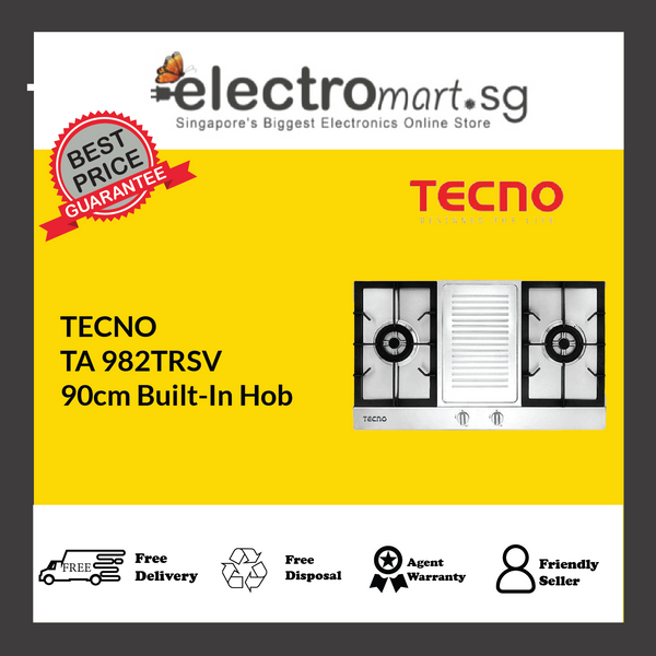 TECNO TA 982TRSV 90cm Built-In Hob