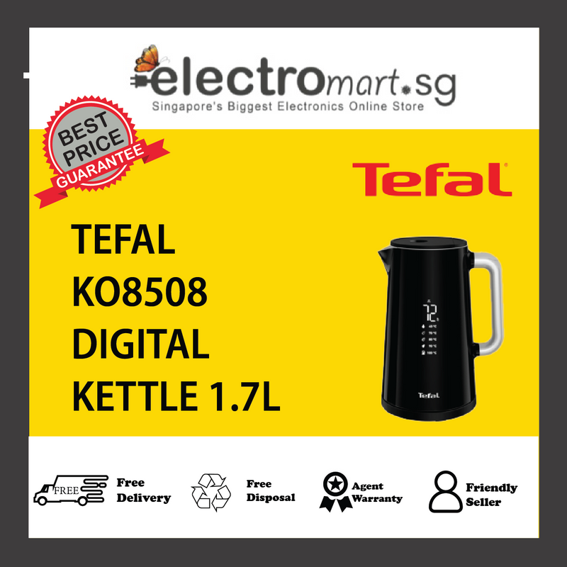 TEFAL KO8508 DIGITAL  KETTLE 1.7L