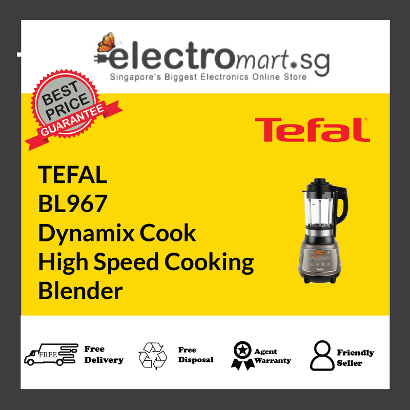 TEFAL BL967 Dynamix Cook  High Speed Cooking  Blender