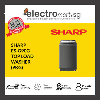 Sharp ES-G90G 9kg Top Load Washing Machine.