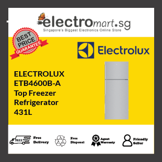 ETB4600B-A Electrolux UltimateTaste 500 top freezer refrigerator 431L