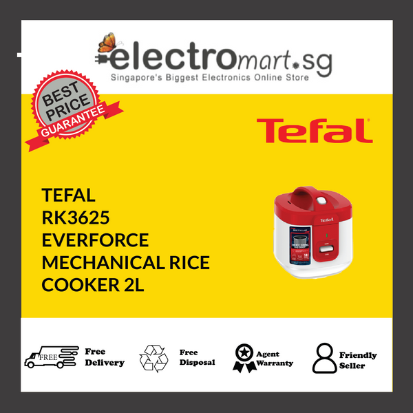 TEFAL RK3625 EVERFORCE  MECHANICAL RICE  COOKER 2L